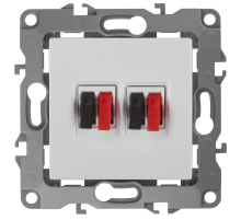 Аудиорозетка двойная ЭРА 12 12-3112-01 Б0027461