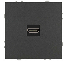 Розетка ЭРА Galaxy 15-3114-06 HDMI IP20 графит Б0070799