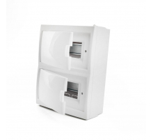 Бокс настенный STEKKER EBX50-3/16-20 16 модулей, белый, пластик, серия Standart