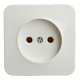 Розетка 2P Stekker София белый MST10-11-01 49301