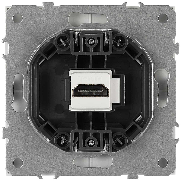 Розетка ЭРА Galaxy 15-3114-01 HDMI IP20 белый Б0070794