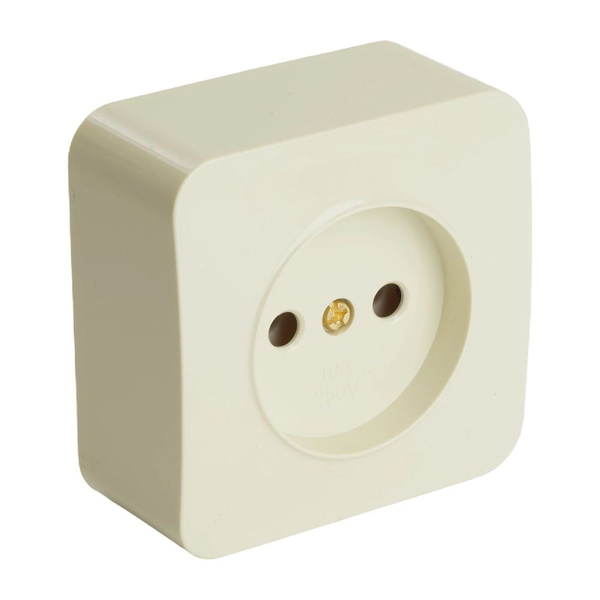 Розетка 2P Stekker София слоновая кость MST10-11-04 49484