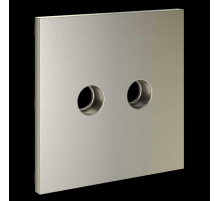 Накладка для розетки телевизионной оконечной TV+SAT S70 (шелк) Voltum VLS001604