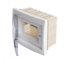 Бокс встраиваемый STEKKER EBX50-2/06-20 6 модулей, пластик, серия Standart