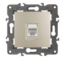 Розетка информационная RJ45 ЭРА Elegance 14-3107-04 Б0034305