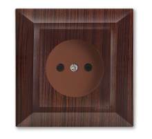 Розетка 2P Vesta-Electric Roma Mebel коричневый FRZ00010101FRN