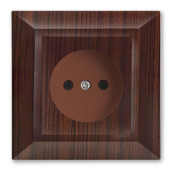 Розетка 2P Vesta-Electric Roma Mebel коричневый FRZ00010101FRN Розетка 2P Vesta-Electric Roma Mebel коричневый FRZ00010101FRN