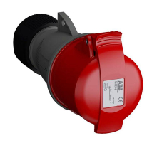 Розетка кабельная EasySafe 316EC6,16А,3P+E,IP44,6ч 2CMA102012R1000