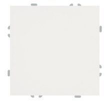 Заглушка Stekker Эмили белый фарфор RST00-5116-01 49883