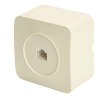 Розетка компьютерная RJ-45 Stekker София слоновая кость MST00-20-04 49482