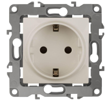 Розетка ЭРА 12 2P E Schuko 16A 250V 12-2101-02 Б0014676