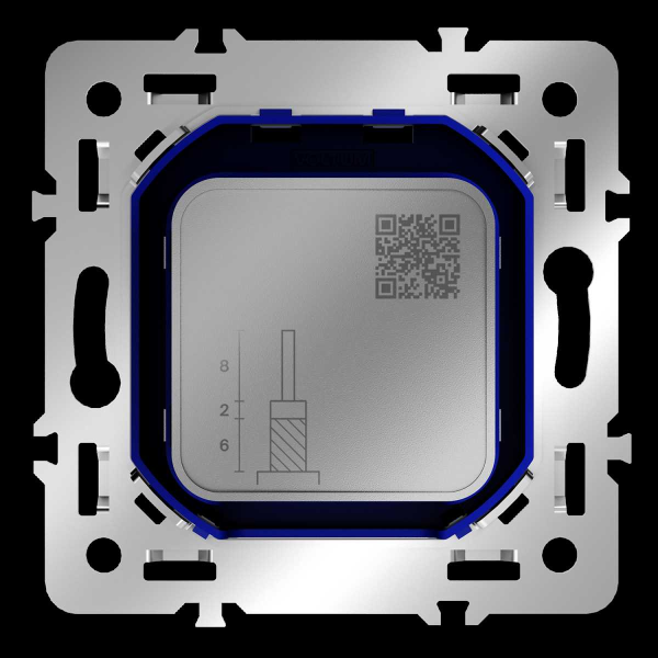 Механизм розетки телевизионной оконечной TV+SAT S70 Voltum VLS0604M