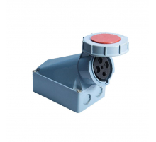 Розетка стационарная наружная 1342 3Р+РЕ 63А 380В IP67 EKF PROxima ps-1342-63-380