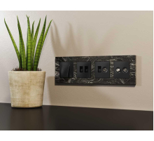 Лицевая панель AMBRELLA VOLT ALFA AP8133