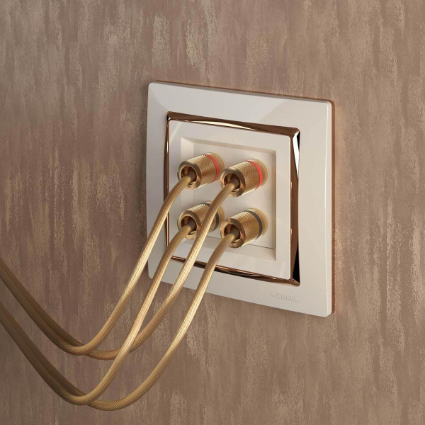 Акустическая розетка Werkel слоновая кость W1185003 4690389155826 Акустическая розетка Werkel слоновая кость W1185003 4690389155826