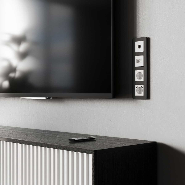 Розетка Werkel с заземлением, шторками и USBх2 белый матовый W1171561 4690389191992