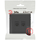 Розетка ЭРА Arktik 16-3108-05 информационная двойная 2XRJ45 антрацит Б0070488