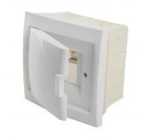 Бокс встраиваемый STEKKER EBX50-2/04-20 4 модуля, белый, пластик, серия Standart