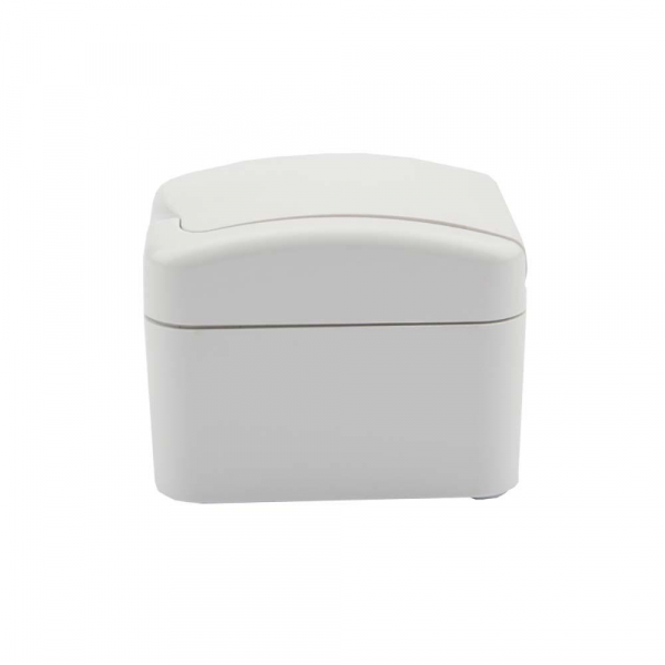 Розетка одноместная Mini OG IP54, с заземлением, о/у, белая KRANZ KR-78-0604