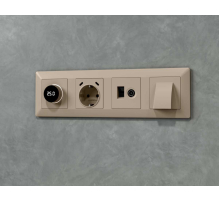 Лицевая панель AMBRELLA VOLT ALFA AP3705