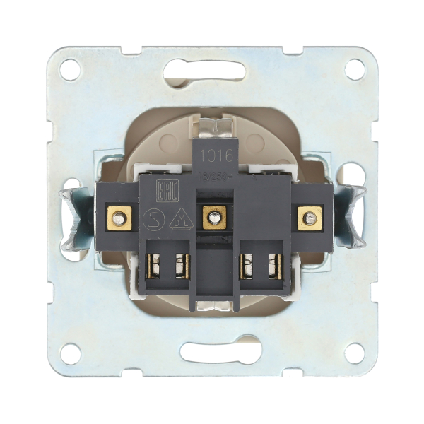 Розетка LK Studio с з/к, шторками и крышкой (белый) LK60 863404-1