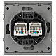Розетка ЭРА Arktik 16-3108-03 информационная двойная 2XRJ45 алюминий Б0070486
