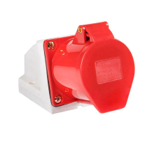 Розетка стационарная наружная 124 3Р+РЕ 32А 380В IP44 EKF PROxima ps-124-32-380