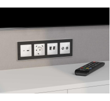 Лицевая панель AMBRELLA VOLT ALFA AP1133