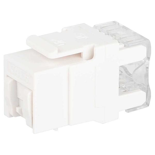 Коннектор ЭРА ОФИС 18-8002-01 RJ45 CAT6 UTP Keystone цвет белый Б0063290
