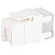 Коннектор ЭРА ОФИС 18-8002-01 RJ45 CAT6 UTP Keystone цвет белый Б0063290