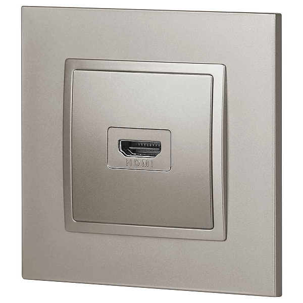 Розетка ЭРА Elegance 14-3114-16 HDMI титан Б0065778