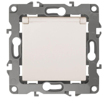 Розетка ЭРА 12 2P E Schuko со шторками с крышкой 16A 250V 12-2103-02 Б0014694