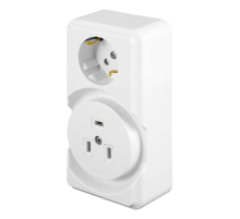 Розетка для плит 2P+PE Stekker белый PST32-53-20 39826