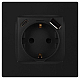 Розетка ЭРА Серия 12 12-4108-05 2P+E 16A-250В со шторками с USB type-A+C 5В-3А антрацит Б0067707