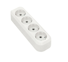 Колодка 4 гн. 16А 3,5кВт с/з Эксперт EKF PROxima AKB16-4