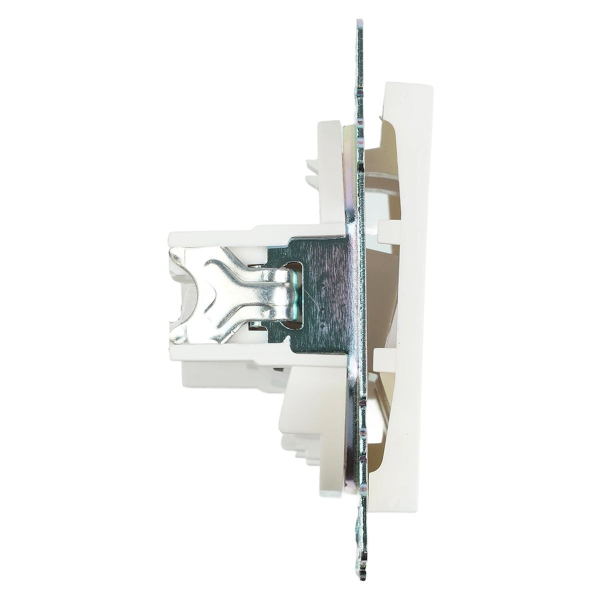 Розетка HDMI 2.1, Type A  (механизм), STEKKER GLS00-7118-01, серия Катрин, белый 50058