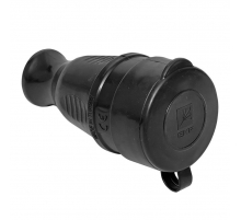 Роз. перенос. с защитной крышкой каучуковая 230В 2P+PE 16A IP44 EKF PRO RPS-012-16-230-44-r