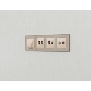 Лицевая панель AMBRELLA VOLT ALFA AP3133