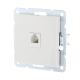 Розетка телефонная RJ-12 LK Studio LK60 белый 865504-1