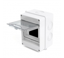 Бокс настенный STEKKER EBX50-1/05-65 5 модулей, пластик, IP65