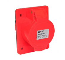 Розетка стационарная внутренняя 424 3Р+РЕ 32А 380В IP44 EKF PROxima ps-424-32-380