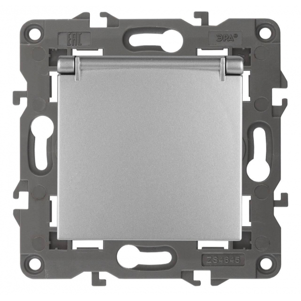 Розетка ЭРА Elegance 2P E Schuko со шторками с крышкой 16A 250V 14-2103-03 Б0034280 Розетка ЭРА Elegance 2P E Schuko со шторками с крышкой 16A 250V 14-2103-03 Б0034280