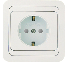 Розетка с/з с защт. для детей Makel Mimoza 12058