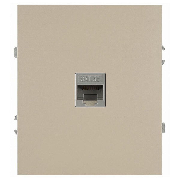 Розетка ЭРА Arktik 16-3107-04 информационная RJ45 шампань Б0070477