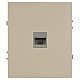 Розетка ЭРА Arktik 16-3107-04 информационная RJ45 шампань Б0070477