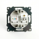 Розетка телевизионная TV + компьютерная RJ-45 Stekker Катрин золото GLS00-7106-08 49230