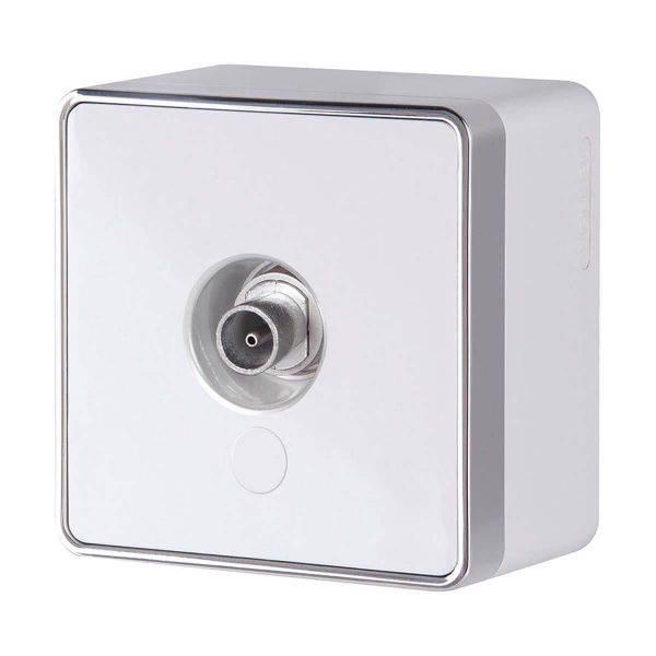 ТВ-розетка Werkel Gallant оконечная белая W5083001 4690389164712 ТВ-розетка Werkel Gallant оконечная белая W5083001 4690389164712