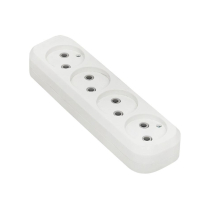 Колодка 4 гн. 10А 2,2кВт б/з Эксперт EKF PROxima AKB10-4