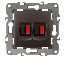 Аудиорозетка двойная ЭРА 12 12-3112-13 Б0027468