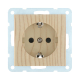Розетка LK Studio с з/к, со шторками (сосна) LK60 863225-1
